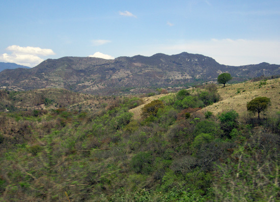 Landschaft bei Tehuantepec